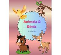 Animal & Birds coloring Book: coloring book