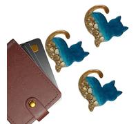 Animal, carte di supporto per adulti, 4,5 x 4,9 x 1,9 cm, forniture motivazionali per marine, strumento per il benessere per manutentori, organizzatori spaziali, casa, viaggi, studio