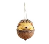 Animal Christmas Ornaments,2D Acrylic Animal Acorn Pendant | Christmas Tree Decorations,for Home Winter Party Wall Window Farmhouse Holiday