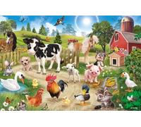 Schmidt Spiele Animal Club, puzzle per bambini, 60 pezzi, 56369