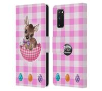 ANIMAL CLUB INTERNATIONAL EASTER FAWN CUSTODIA COVER A PORTAFOGLIO PER SAMSUNG 1