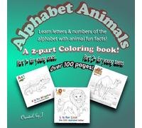 Animal Color Quest: Color My Alphabet Animals: Coloring book - with fun facts
