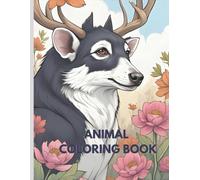 ANIMAL COLORING BOOK: CUTE GIRLS