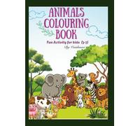 Animal Coloring Book: Drawing and coloring book for kids(3-7)