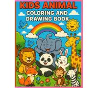 Animal Coloring Book for Everyone: A Collection of Cute and Creative Animal Designs • Perfect for Kids, Adults, and Families to Enjoy Together