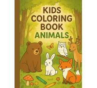 Animal Coloring Book for Kids 3-6: Color and Outline Edition