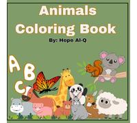 Animal Coloring Book for Kids: A to Z Animal Alphabet Coloring Book for Kids Ages 3-6