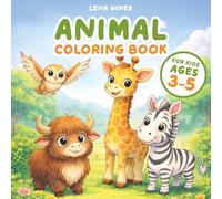 Animal Coloring Book for Kids Ages 3-5: ABC Animals, Counting Practice & Fun Learning Activities for Preschoolers