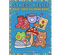 Animal Coloring Book for Kids Ages 3-8: Happy Big Animals | Easy and Cute Coloring Pages for Toddlers and Preschoolers | Single-Sided Pages