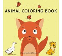 Animal Coloring Book For Kids and Adults: Cute and Easy, 100 Pages