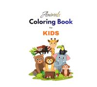 Animal Coloring Book for Kids- English
