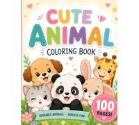 Animal Coloring Book - Perfect for Kid 2+