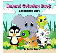 Animal Coloring Book: Simple and Easy