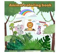ANIMAL COLORING BOOK: TODDLER COLORING BOOK AGES 4-8