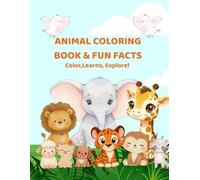 ANIMAL COLORING BOOKS &FUN FACTS