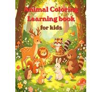 Animal Coloring Learning book: Learn Mandarin in Chinese Characters with Pinyin & English, Big Bold & Easy Coloring Pages for kids and Toddlers(8.5'x11")