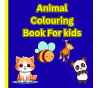 Animal colouring book for kids