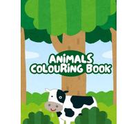 Animal Colouring Book for Kids Age 3-5 Years | Copy Colour: Animals | Fun Preschool Activity to Learn Colours & Animal Names | Large Images & Thick Paper for Easy Colouring