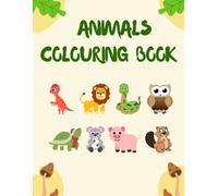 Animal Colouring Book for Kids Age 3-5 Years | Copy Colour: Animals | Fun Preschool Activity to Learn Colours & Animal Names | Large Images & Thick Paper for Easy Colouring