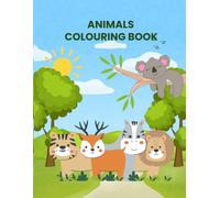 Animal Colouring Book for Kids Age 3-5 Years | Copy Colour: Animals | Fun Preschool Activity to Learn Colours & Animal Names | Large Images & Thick Paper for Easy Colouring