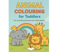 Animal Colouring Book: simple & big pages for toddlers