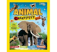 ANIMAL CREATIVITY BOOK_PB: Cut-outs, Games, Stencils, Stickers