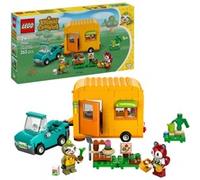 LEGO Animal Crossing La Roulotte e il Negozio di Giardinaggio di Florindo, Gioco Creativo per Bambine e Bambini da 7 Anni con Macchina Giocattolo, Personaggio Animale e Accessori per Mercato 77054