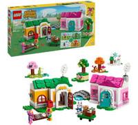LEGO Animal Crossing Case Creative: le Quattro Stagioni - Giocattolo 2 in 1 con 2 Modelli di Case e le Minifigure di Toppetta, Fuxia e Zanna - Regalo per Gamer, Bambine e Bambini da 7 Anni - 77057