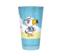 ABYstyle Bicchiere grande Animal Crossing 400 ml "Beach Characters" - confezione