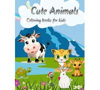 Animal cute colouring book