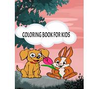 Animal cute & funny: Bold and Easy Coloring Book for Kids and Adult