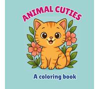 Animal Cuties: A Coloring Book