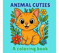 Animal Cuties: A Coloring Book
