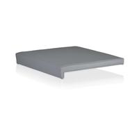 animal-design - Cuscino a morsetto per panca, 1 listello, in ecopelle, ca. 40 x 35 x 38 x 6 cm (L x P x A) in grigio, nero o marrone.