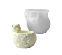 Animal Designs - Stampo in silicone a forma di vaso per resina fatta a mano, decorazione per la casa