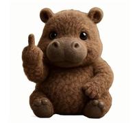 Animal di peluche di dito medio, Meet the Attitude Squad: piccoli ribelli lussureggianti con sfacciate e coccole, peluche tascabili umorismo da stress da stress e fascino ribelle, regali divertenti