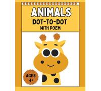 Animal Dot to Dot and Poem Book for Kids: Explore Animal Tracks with Fun Poems and Connect-the-Dots Puzzles