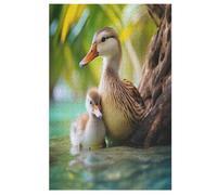 Animal Duck Puzzle Games for Adults E Bambini - for Creativity And Mindfulness - Challenging Jigsaw Puzzles 1000 Pezzi for Family 78×53cm
