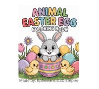 Animal Easter Egg Coloring Book