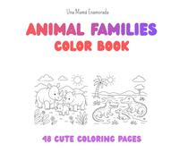 Animal Families - Color Book