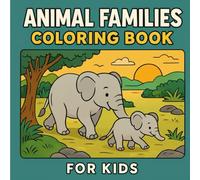 Animal Families Coloring Book