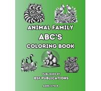 ANIMAL FAMILY - ABCs COLORING BOOK