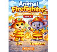 Animal Firefighter Coloring Book Vol.4