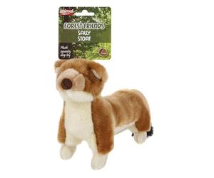 Animal Forest friends Instincts - Peluche per cani, morbido e confortevole, Sally Stoat, grande