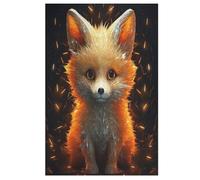Animal Fox Puzzle Games for Adults E Bambini - for Creativity And Mindfulness - Challenging Jigsaw Puzzles 1000 Pezzi for Family 78×53cm