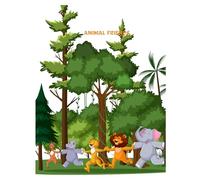 ANIMAL FRIENDS: A creative fun coloring book for kids