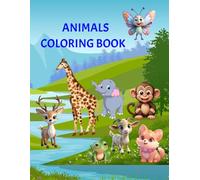 Animal Friends: a fun-filled book for coloring adventure for kids