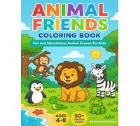 Animal Friends: Coloring Book