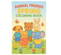 Animal Friends Coloring Book: Spring Edition