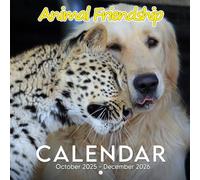 Animal Friendship Calendar 2026: The Sweetest Bonds Between Unlikely Friends | Kalender Calendario Calendrier | Inspiring Moments of Kindness